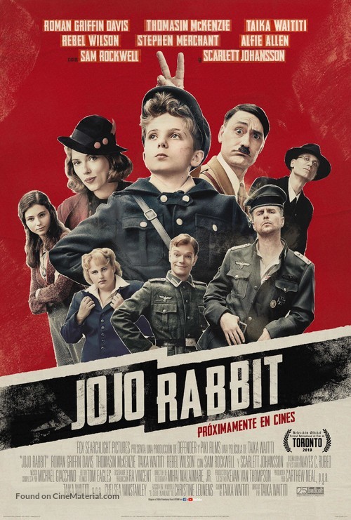 Jojo Rabbit - Mexican Movie Poster