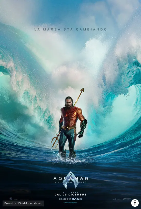 Aquaman and the Lost Kingdom - Italian Movie Poster