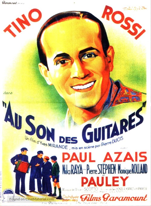 Au son des guitares - French Movie Poster