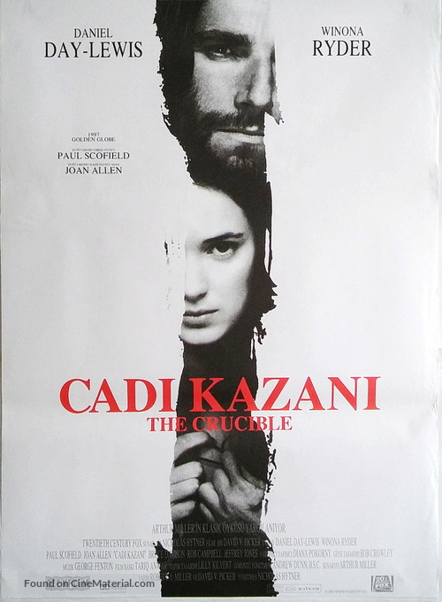 The Crucible - Turkish Movie Poster