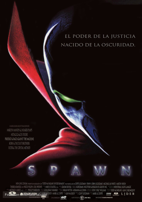 Spawn - Spanish Movie Poster