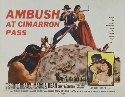 Ambush at Cimarron Pass - Movie Poster