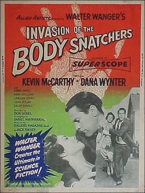 Invasion of the Body Snatchers - Movie Poster