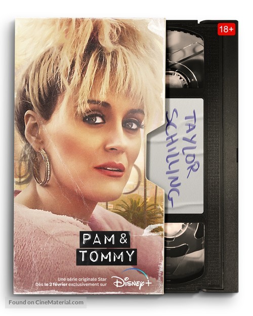 Pam &amp; Tommy - French Movie Poster