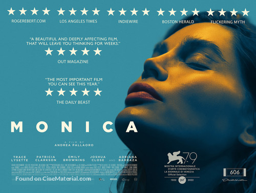 Monica - British Movie Poster