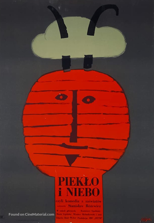 Pieklo i niebo - Polish Movie Poster