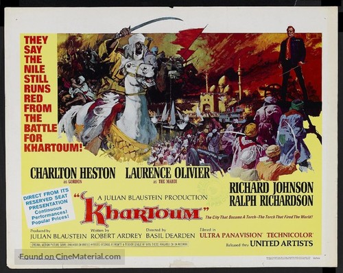 Khartoum - British Movie Poster
