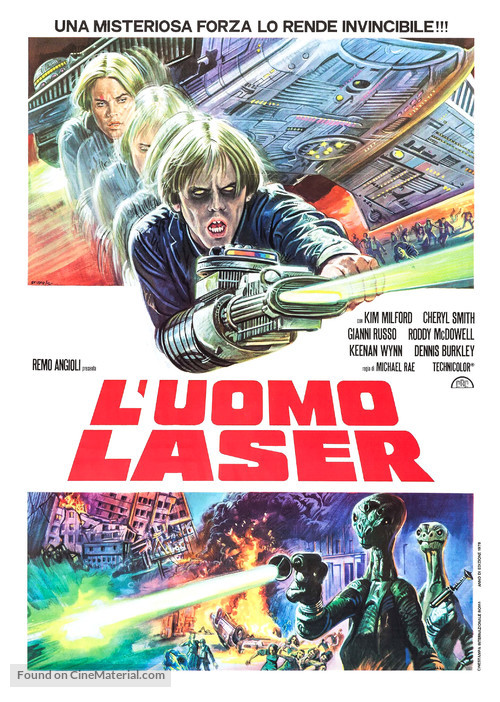 Laserblast - Italian Movie Poster