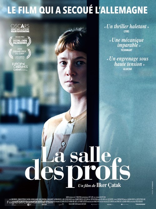 Das Lehrerzimmer - French Movie Poster