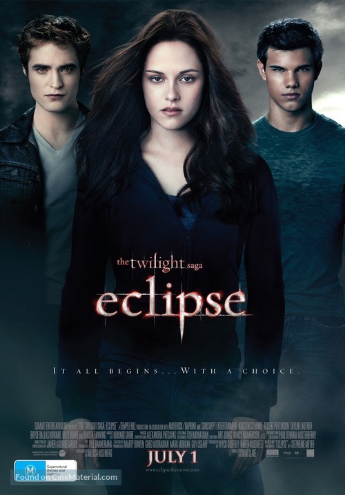 The Twilight Saga: Eclipse - Australian Movie Poster