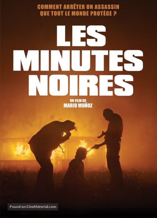 Los minutos negros - French DVD movie cover