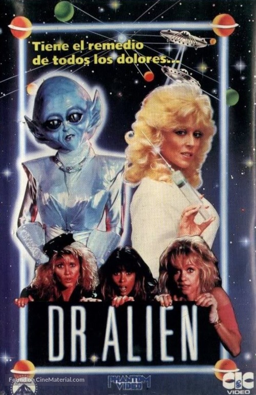 Dr. Alien - Spanish VHS movie cover