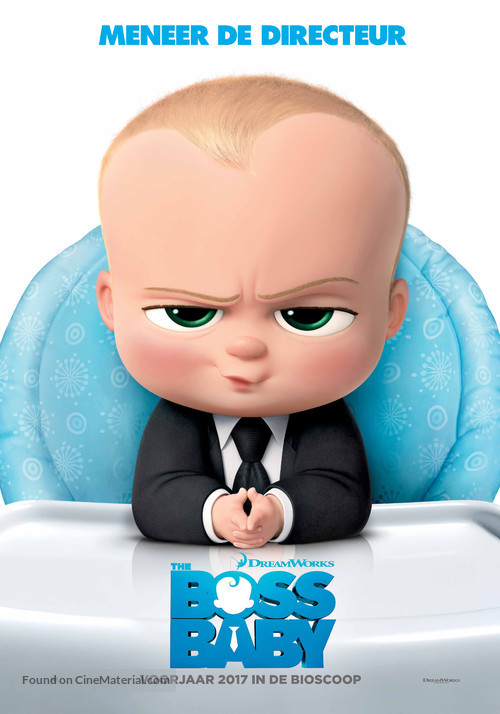 The Boss Baby - Dutch Movie Poster