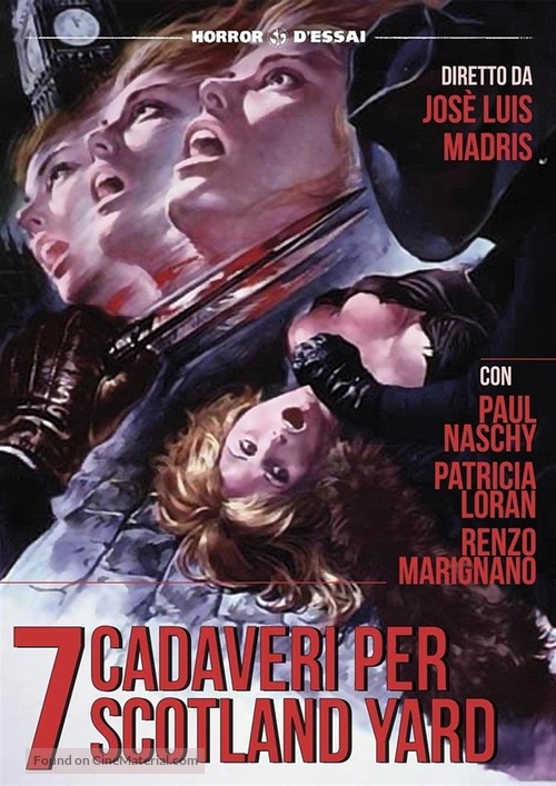 Jack el destripador de Londres - Italian DVD movie cover
