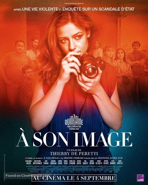 &Agrave; son image - French Movie Poster