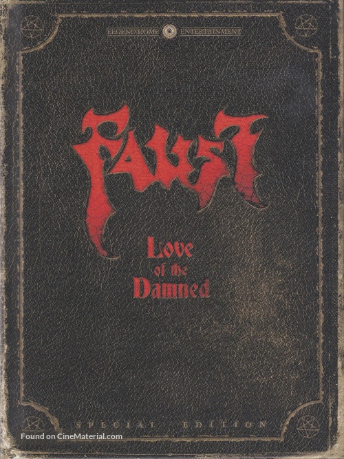 Faust: Love of the Damned - German DVD movie cover