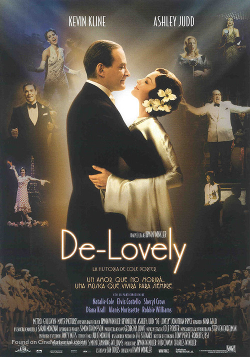 De-Lovely - Spanish Movie Poster