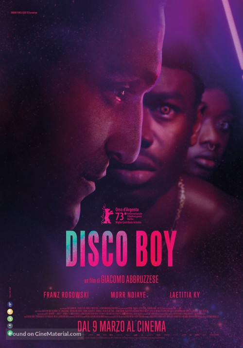 Disco Boy - Italian Movie Poster