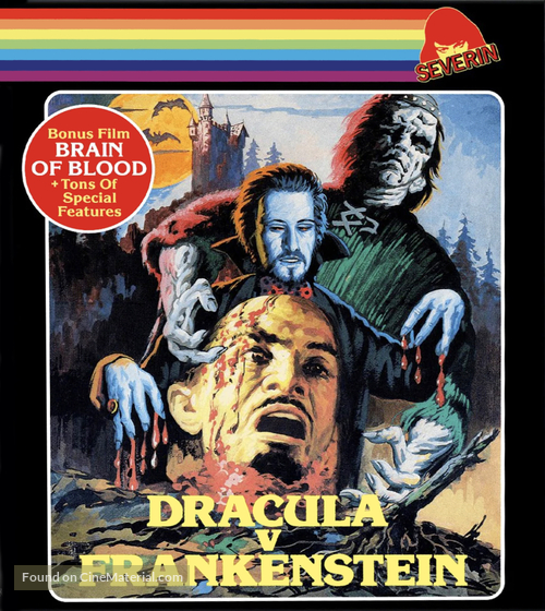 Dracula Vs. Frankenstein - VHS movie cover