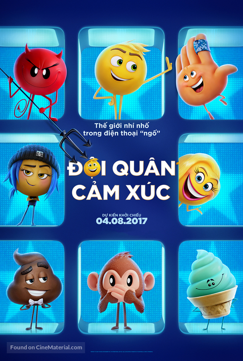 The Emoji Movie - Vietnamese Movie Poster