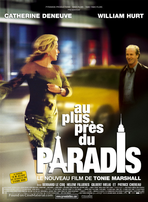 Au plus pr&egrave;s du paradis - French Movie Poster