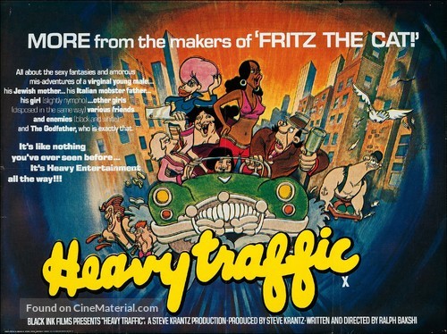 Heavy Traffic -  Movie Poster