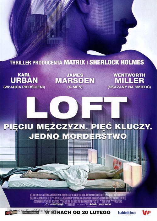 The Loft - Polish Movie Poster