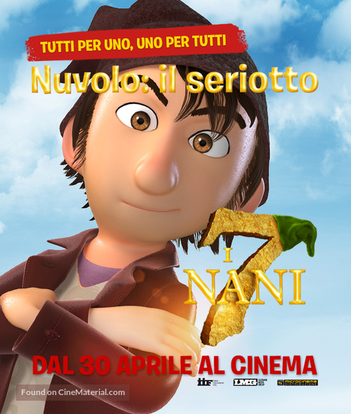 Der 7bte Zwerg - Italian Movie Poster