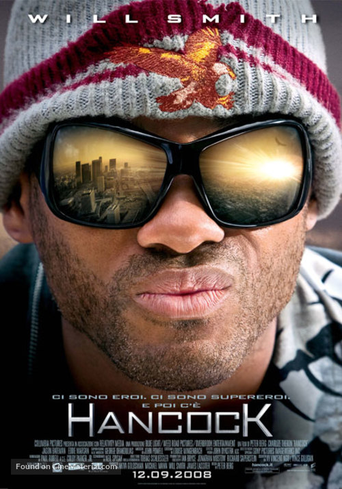 Hancock - Italian Movie Poster