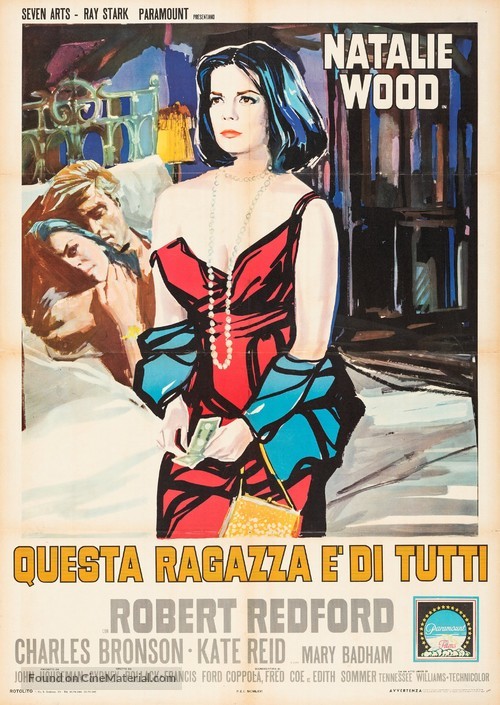 This Property Is Condemned - Italian Movie Poster