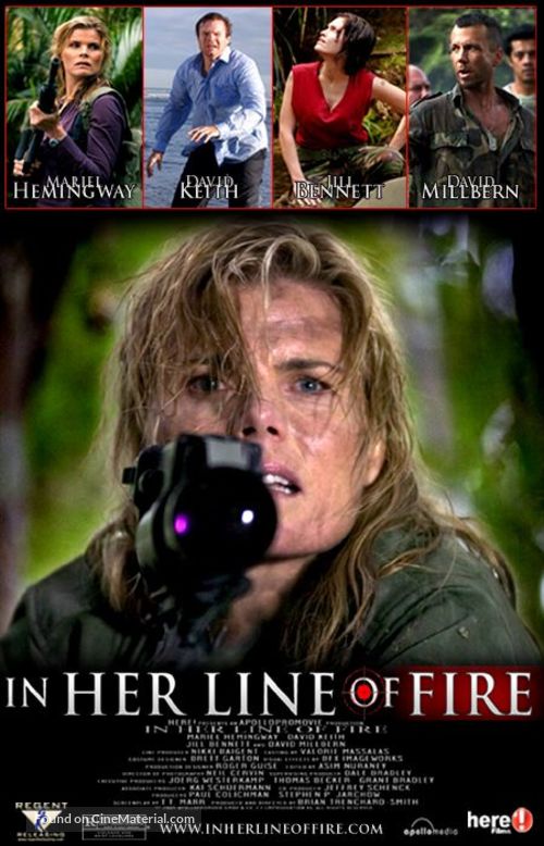 In Her Line of Fire - Movie Poster