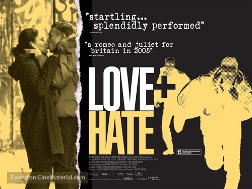 Love + Hate - British poster