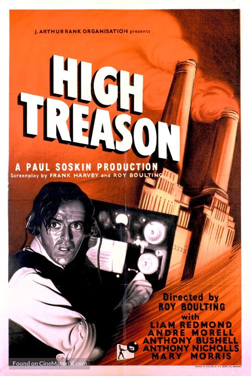 High Treason - British Movie Poster