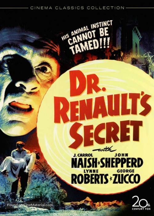 Dr. Renault&#039;s Secret - DVD movie cover