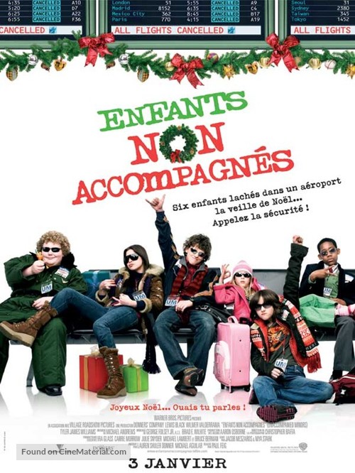 Unaccompanied Minors - French Movie Poster