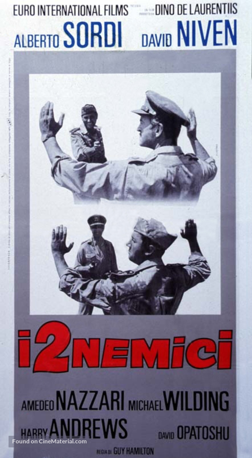 The Best of Enemies - Italian Movie Poster