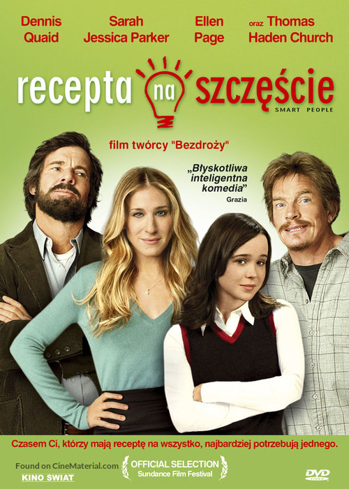 Smart People - Polish DVD movie cover