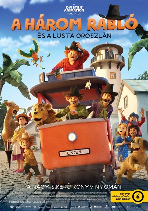 Folk og r&oslash;vere i Kardemomme by - Hungarian Movie Poster