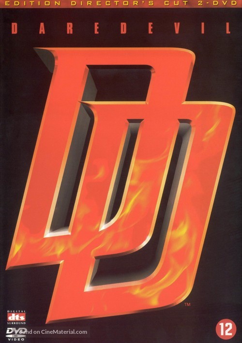 Daredevil - Dutch DVD movie cover