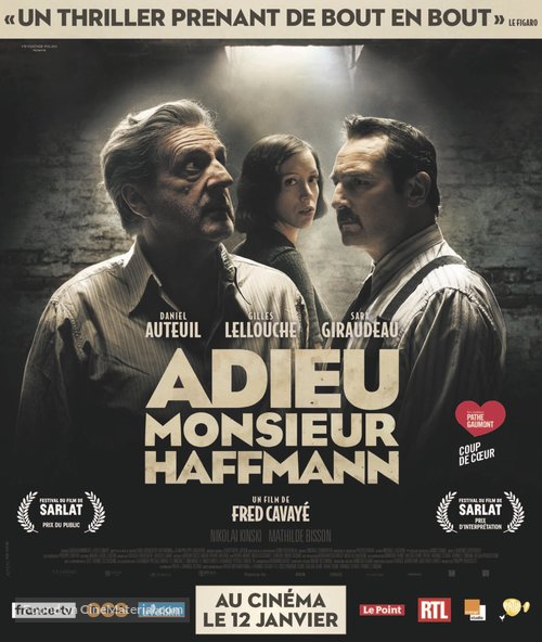 Adieu Monsieur Haffmann - French Movie Poster