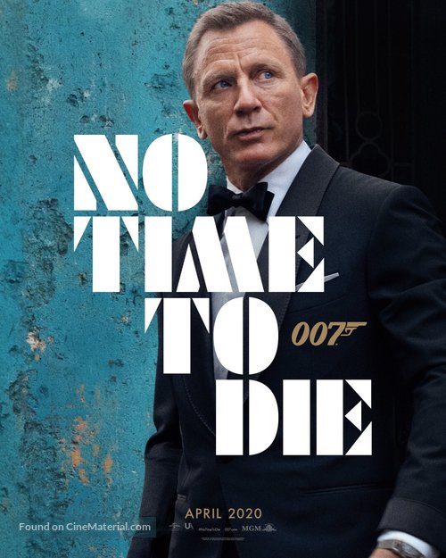 No Time to Die - International Movie Poster
