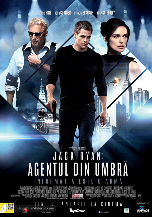 Jack Ryan: Shadow Recruit - Romanian Movie Poster