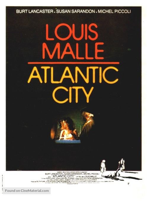 Atlantic City - French Movie Poster