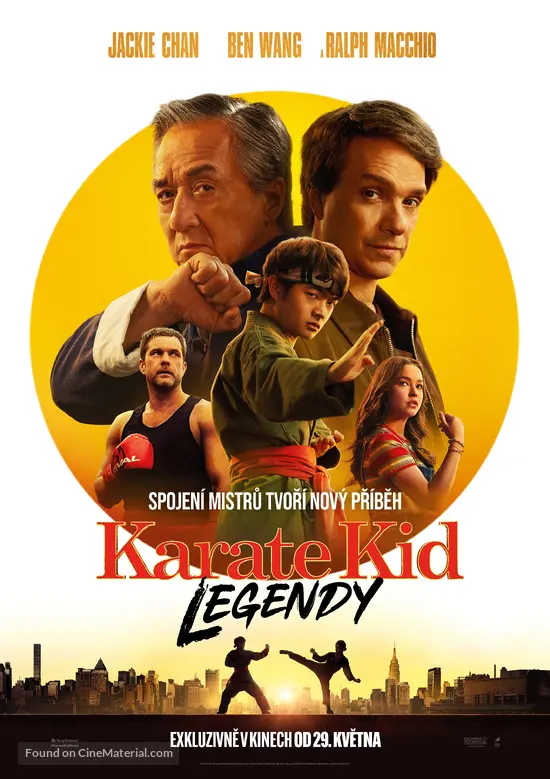 Karate Kid: Legends - Czech Movie Poster