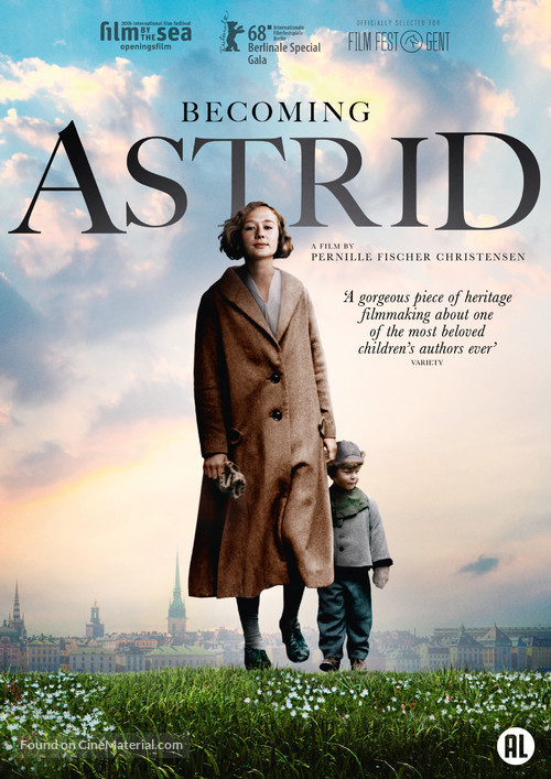 Unga Astrid - Belgian DVD movie cover