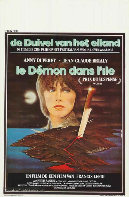 Le d&eacute;mon dans l&#039;&icirc;le - Belgian Movie Poster