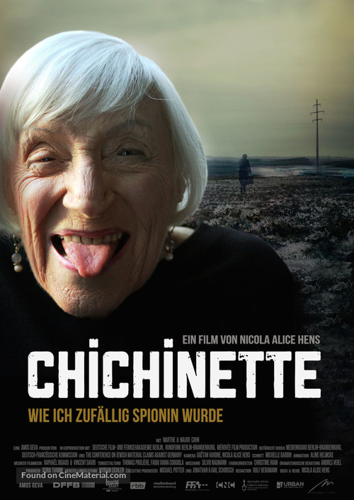 Chichinette - How I Accidentally Became a Spy - German Movie Poster