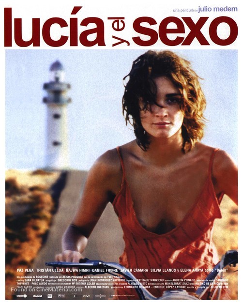 Luc&iacute;a y el sexo - Spanish Movie Poster