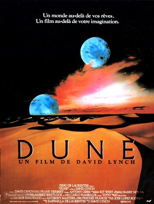 Dune - French Movie Poster