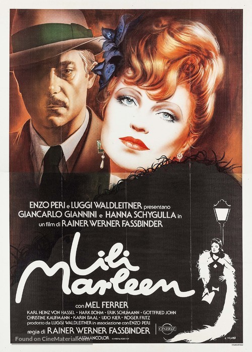 Lili Marleen - Italian Movie Poster